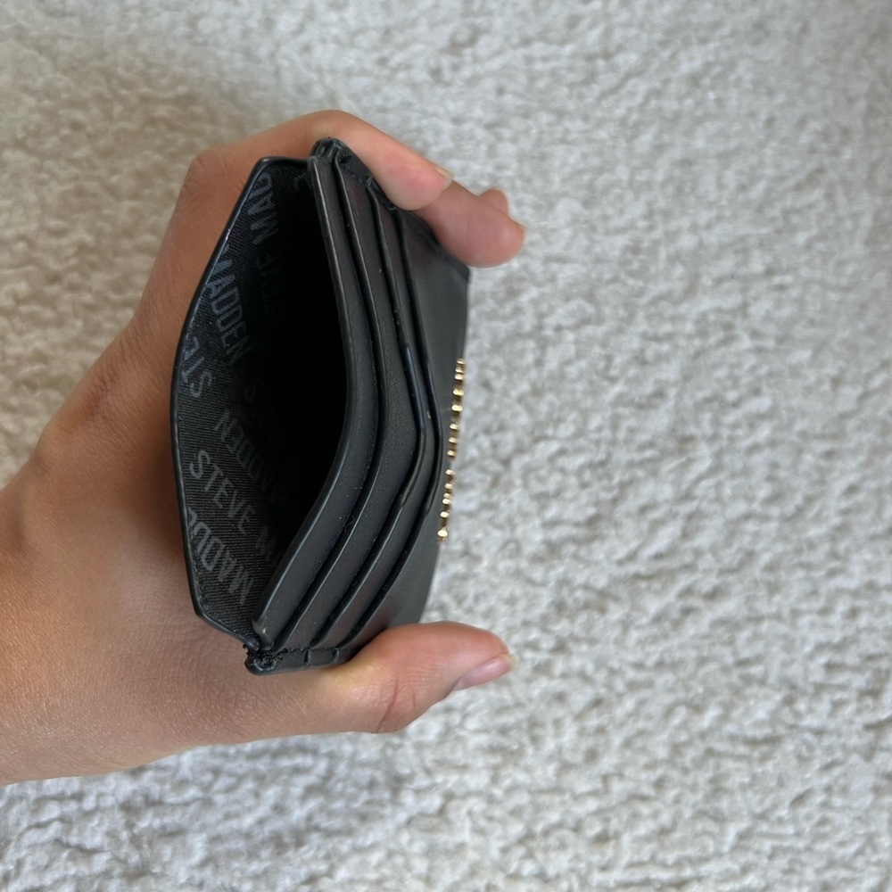 Steve Madden Black card holder - Picture 4 of 6
